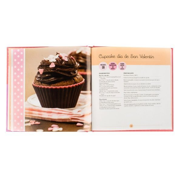 Cupcakes Libro de recetas + moldes - Imagen 2