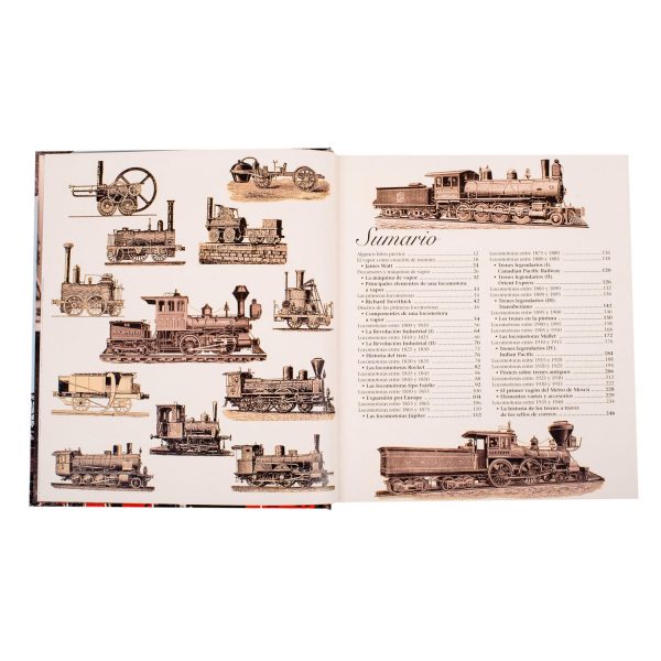 Atlas Ilustrados Trenes muy Antiguos - Imagen 2