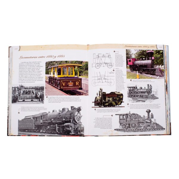 Atlas Ilustrados Trenes muy Antiguos - Imagen 3