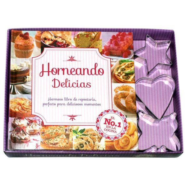 Libro Horneando Delicias + Molde