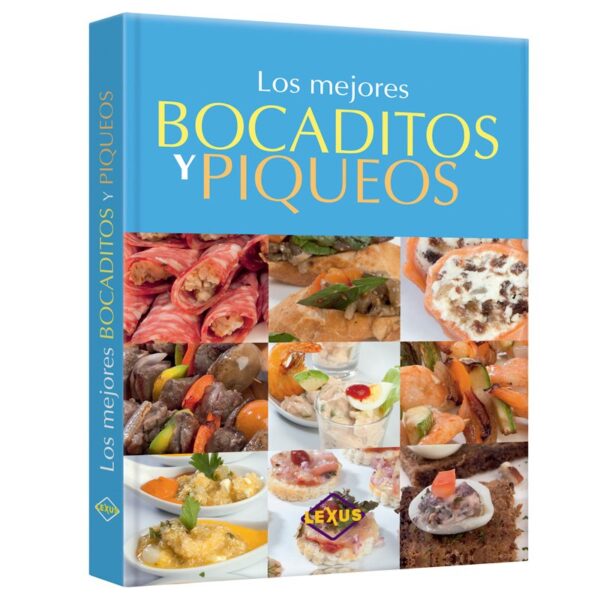 Libro Los Mejores Bocaditos y Piqueos