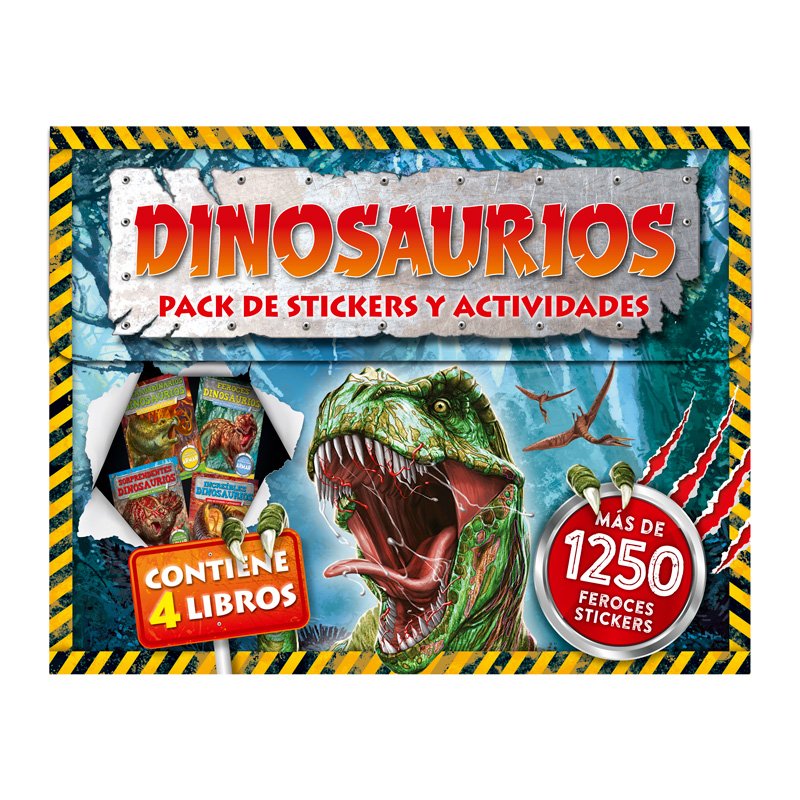 Dinosaurios: Con Stickers y Actividades