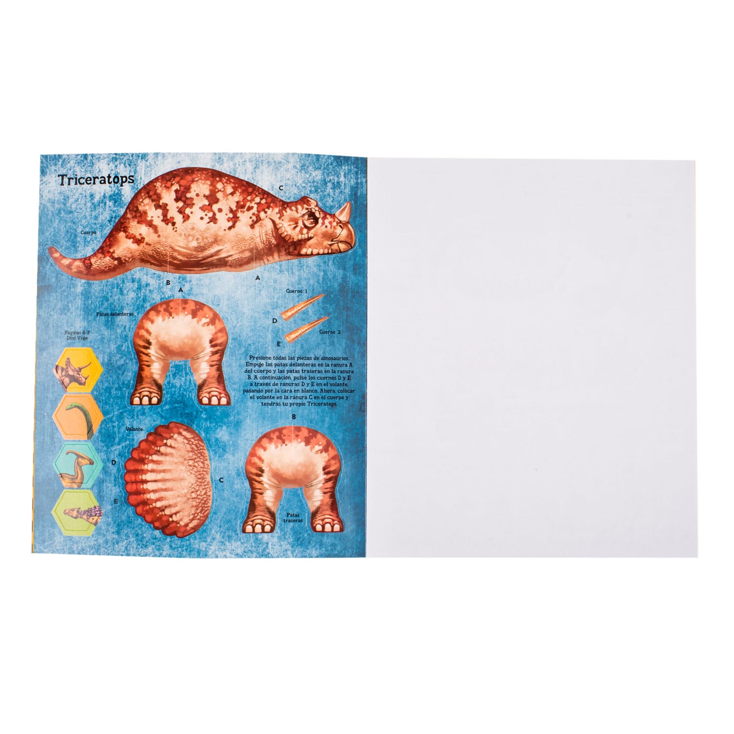 Dinosaurios: Con Stickers y Actividades - Imagen 3