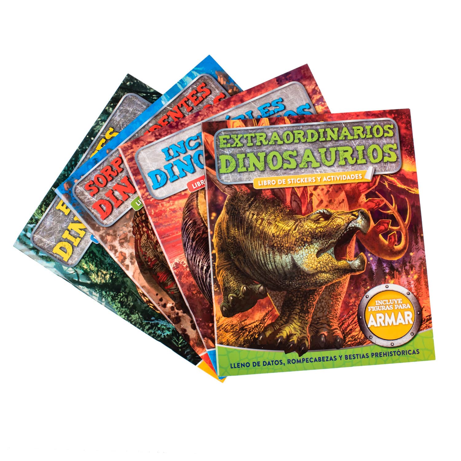 Dinosaurios: Con Stickers y Actividades - Imagen 2