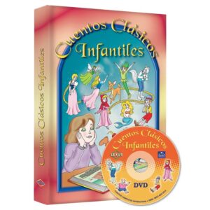 Libro y DVD Cuentos Clásicos Infantiles