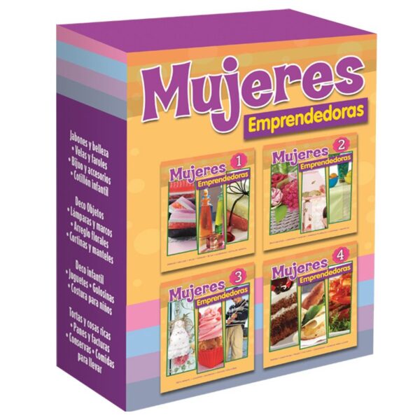 Mujeres Emprendedoras - Cuatro Volúmenes