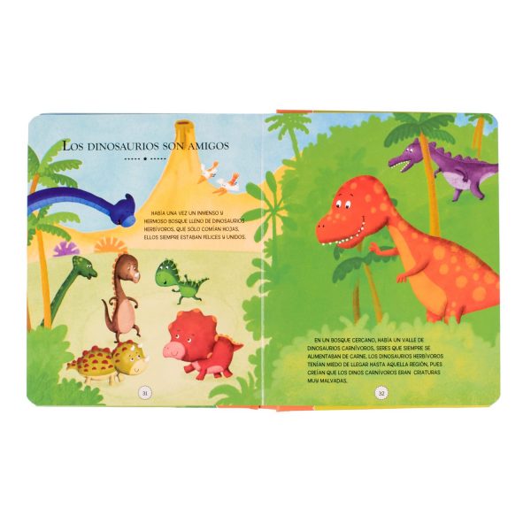 Dinosaurios Divertidos: 5 Bellas Historias - Imagen 2