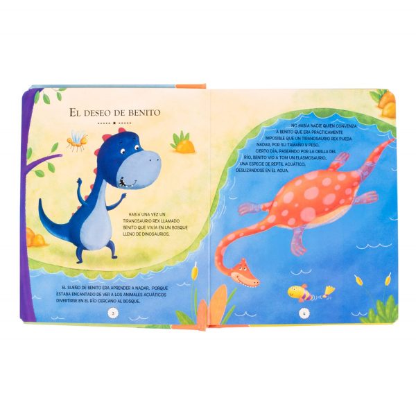 Dinosaurios Divertidos: 5 Bellas Historias - Imagen 4