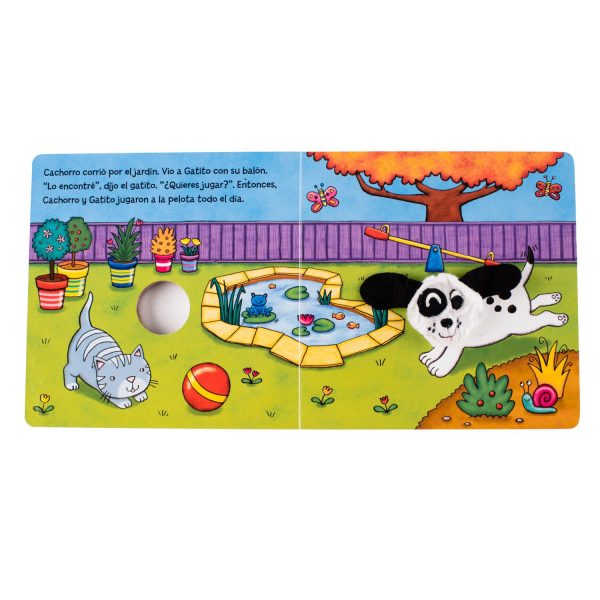 Cachorro Juega en el Jardín - Imagen 2