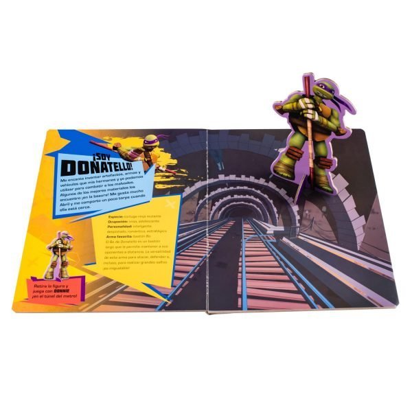 Soy Donatelo – Turtles Ninja + Figura base - Imagen 3