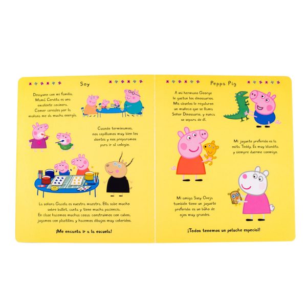 Peppa Pig: libros didácticos + figura base - Imagen 3