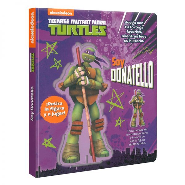 Soy Donatelo – Turtles Ninja + Figura base