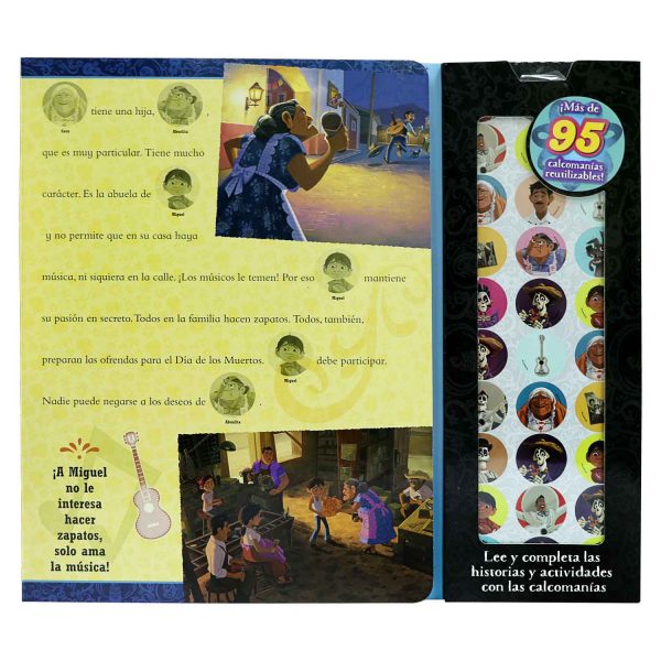 Coco: Música Poderosa -  Stickers Disney - Imagen 4