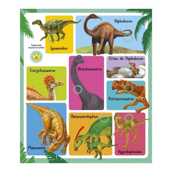 Sonidos de Dinosaurios: Touch It Book - Imagen 3