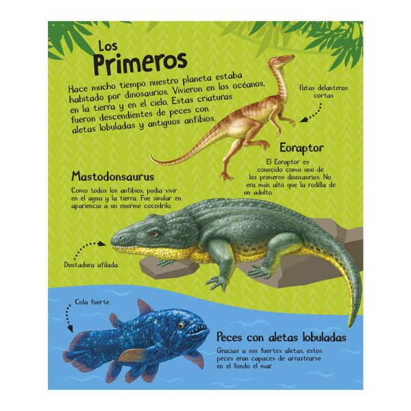 Sonidos de Dinosaurios: Touch It Book - Imagen 4