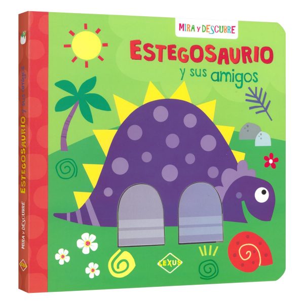 Mira y Descubre Estegosaurio y sus amigos