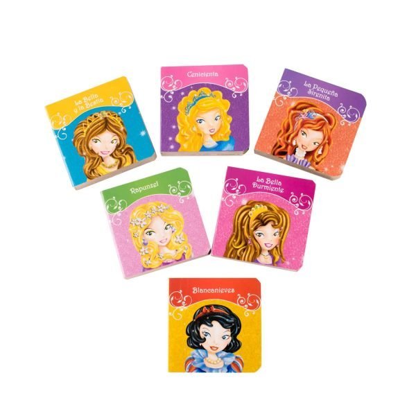 Princesas: 6 Libritos Acartonados - Imagen 2