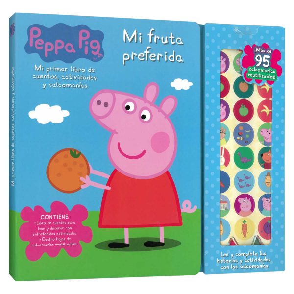 Peppa Pig: Mi Fruta Preferida - Stickers Disney