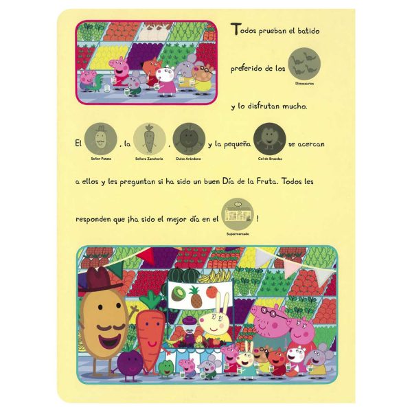 Peppa Pig: Mi Fruta Preferida - Stickers Disney - Imagen 2