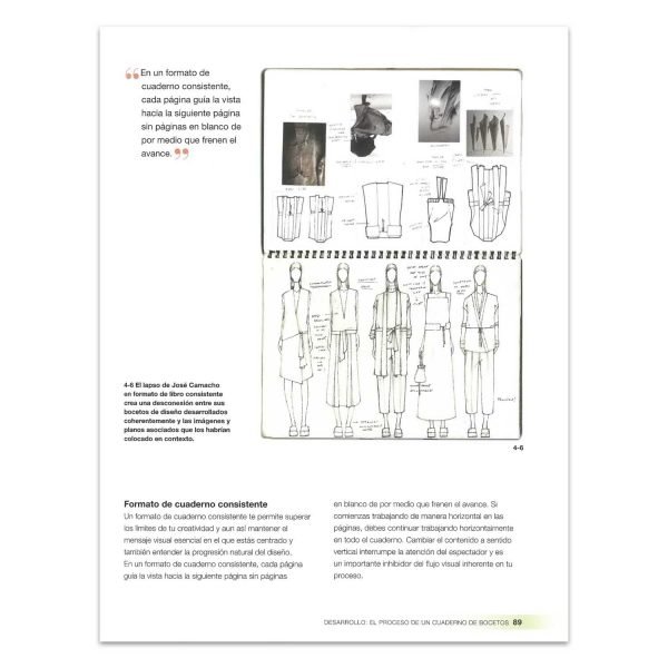 Diseño de Moda: Cuaderno de Bocetos - Imagen 4