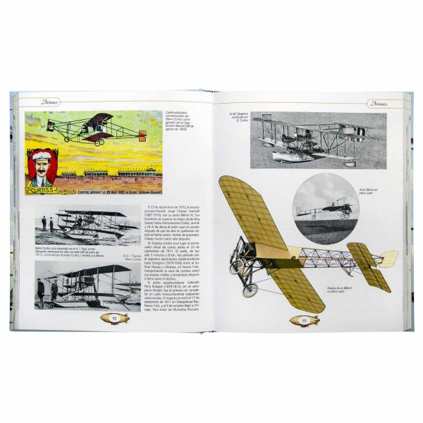 Atlas Ilustrado Aviones Muy Antiguos - Imagen 2