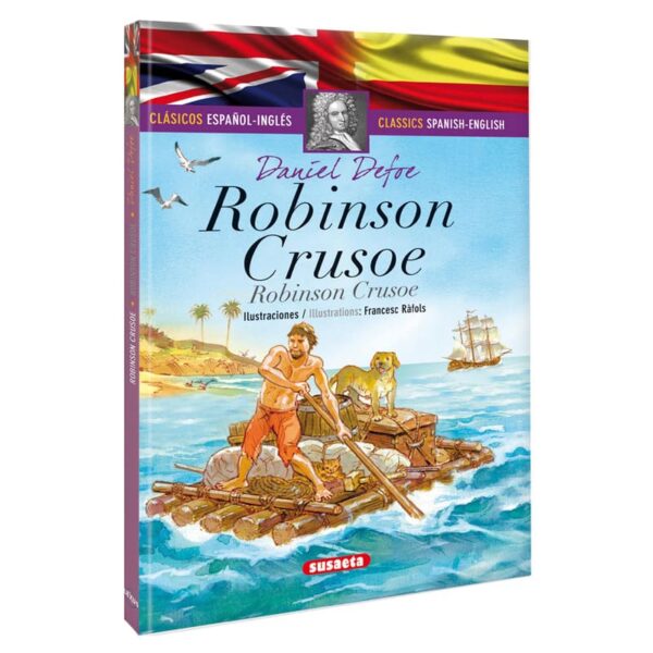 Libro Robinson Crusoe Bilingüe