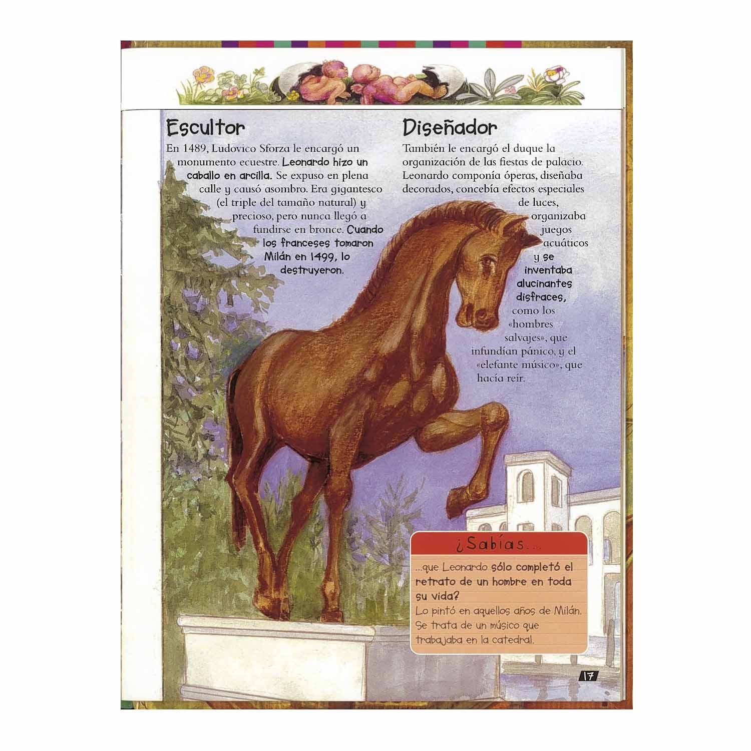 Mini Biografías Leonardo Da Vinci - Imagen 3