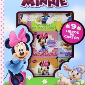 Libro Minnie: 9 Libros de Cartón