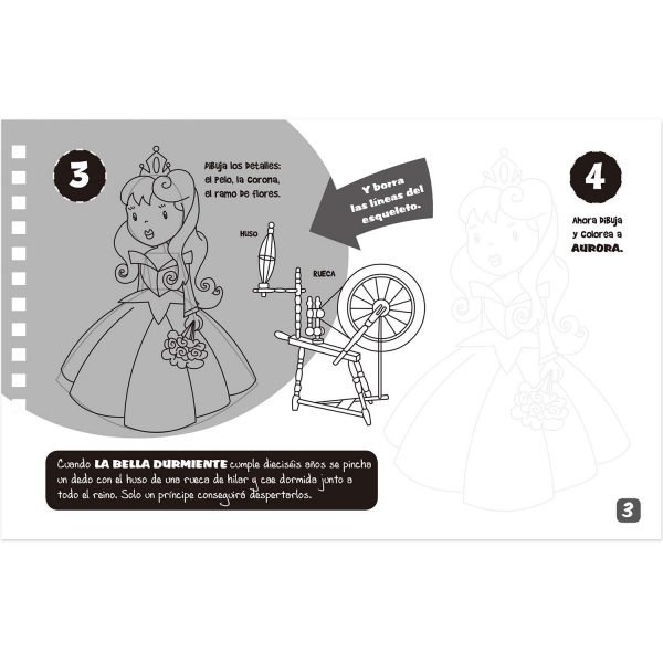 Princesas Dibujo Paso a Paso - Imagen 2