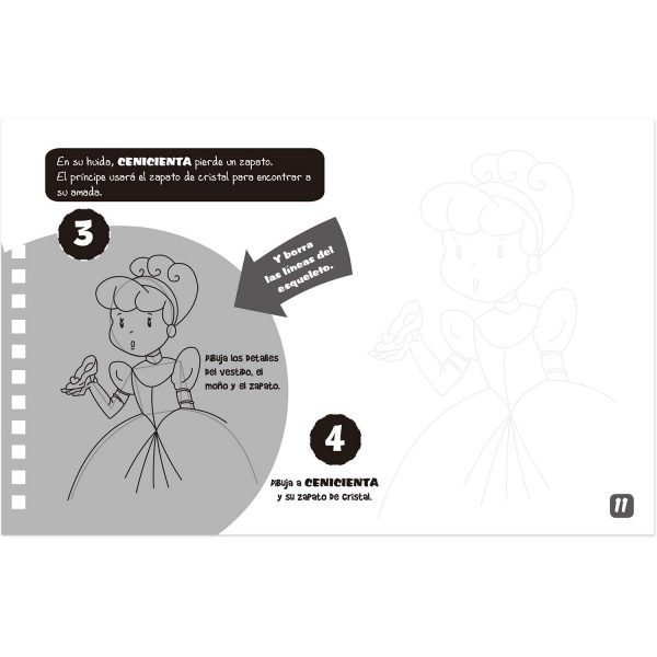 Princesas Dibujo Paso a Paso - Imagen 3