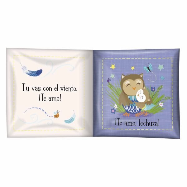 Te Amo Lechuza - Tela - Imagen 2