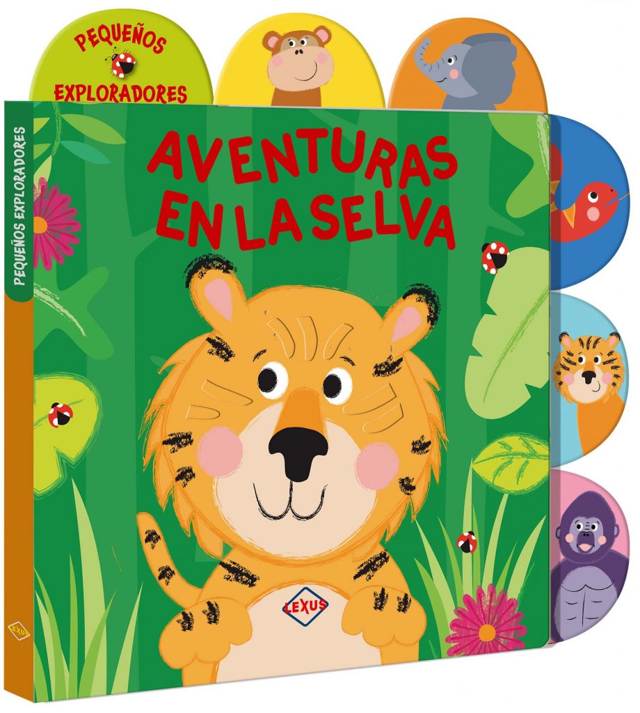 Aventuras en la Selva - Textura | Lexus Editores Bolivia