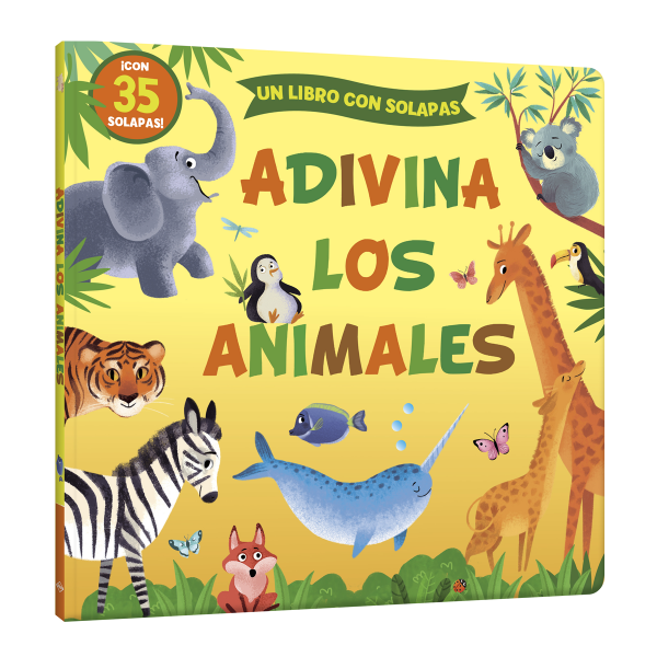 Adivina Los Animales: con 35 Solapas