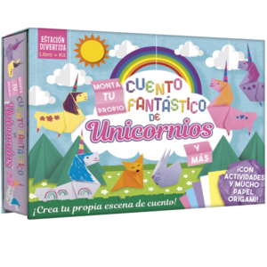 Libro Monta Tu Propio Cuento Fantástico de Unicornios