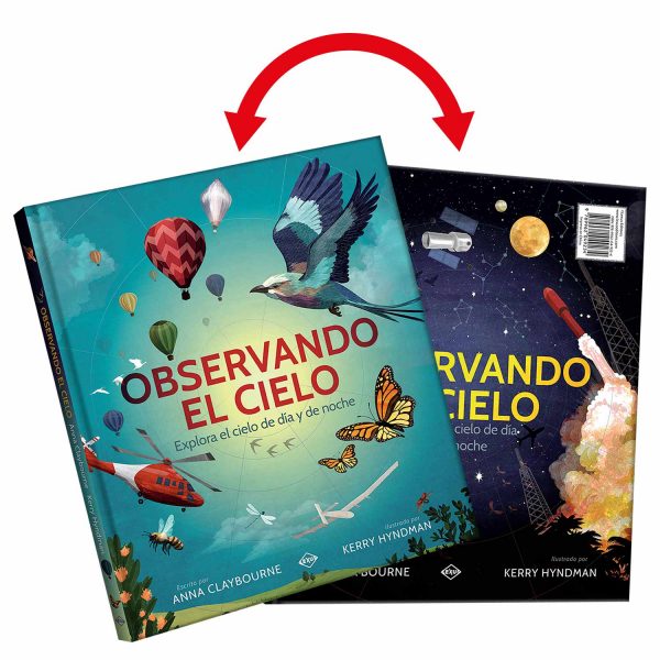 Observando el Cielo: Libro Reversible