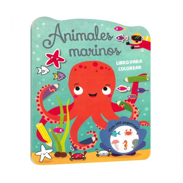 Animales Marinos: Libro para Colorear
