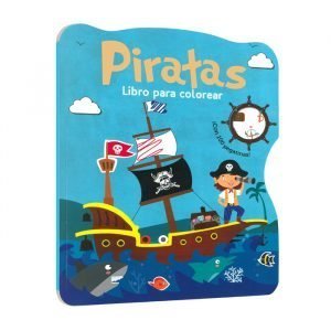Piratas: Libro para Colorear