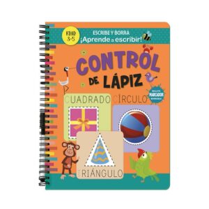 Libro Escribe y Borra: Control de Lápiz