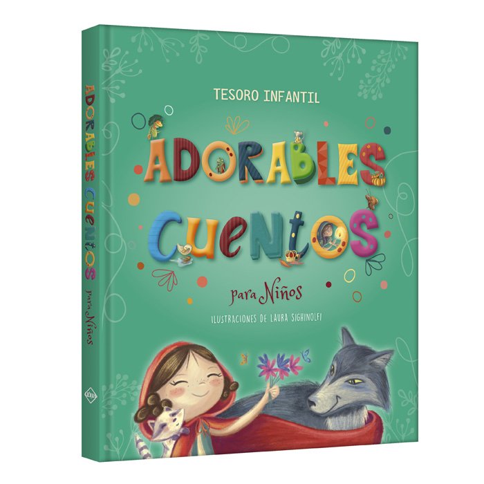 Libro Tesoro Infantil Adorables Cuentos Para Niños