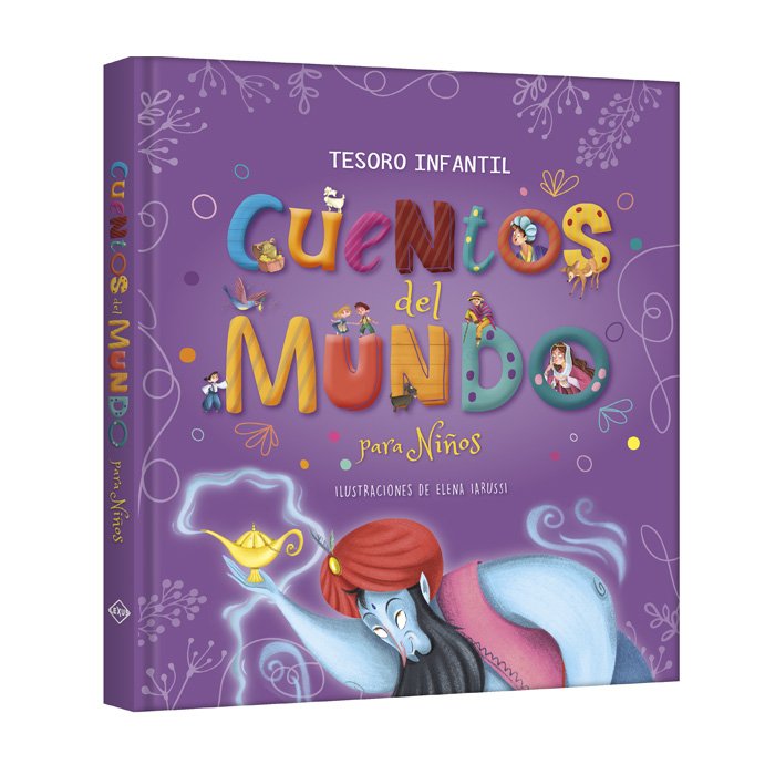 Libro Tesoro Infantil Cuentos Del Mundo Para Niños