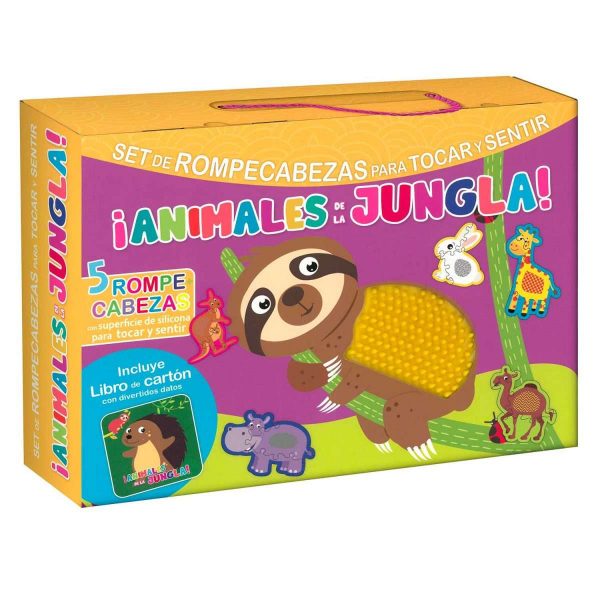 Set de Rompecabezas ¡Animales de la Jungla!