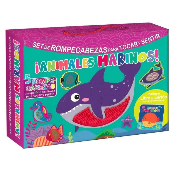 Set de Rompecabezas ¡Animales Marinos!