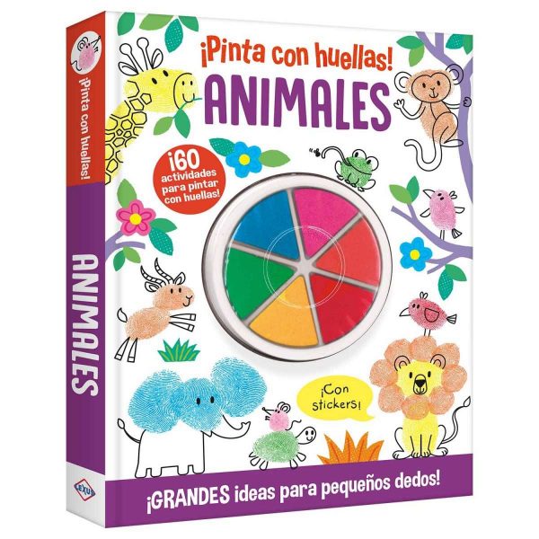 Animales Pinta con Huellas