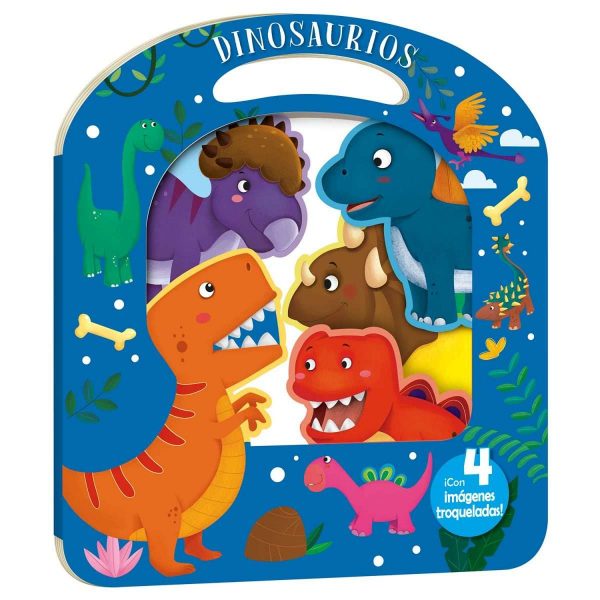 Dinosaurios: 4 Imágenes Troqueladas