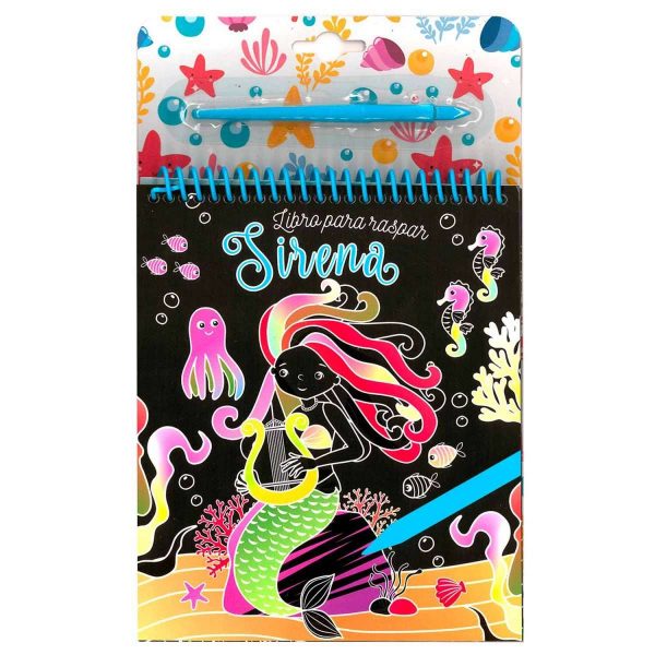 Sirena – Libro para Raspar