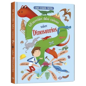 Libro Dinosaurios levanta tapita