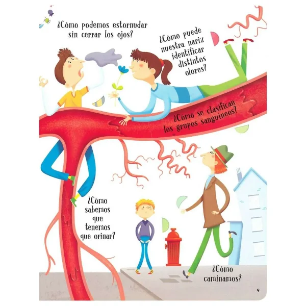El Cuerpo Humano libro Levanta Tapitas - Imagen 3