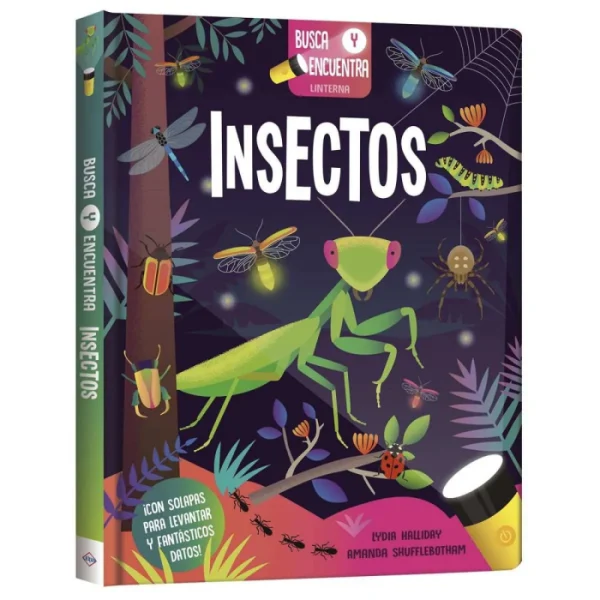 Libro insectos - Busca y encuentra