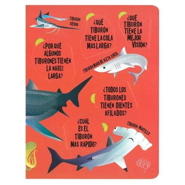 Libro tiburones - Busca y encuentra