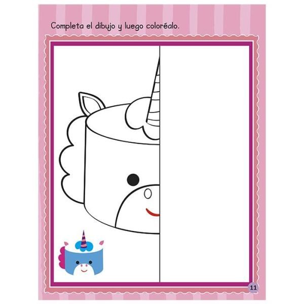 Libro de actividades Unicornios